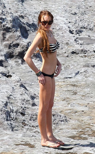 Lindsay Lohan Bikini Picture