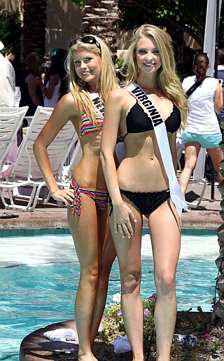 Miss USA Contestants  Bikini Pictures